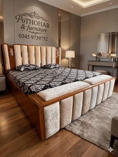 Bed set / King Size bed / Double Bed / Wooden bed / bed / dressing