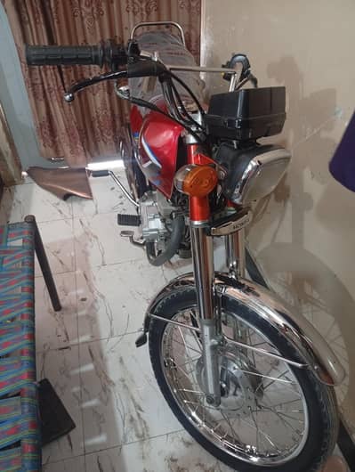 Cg125 2022 geniun karak condition