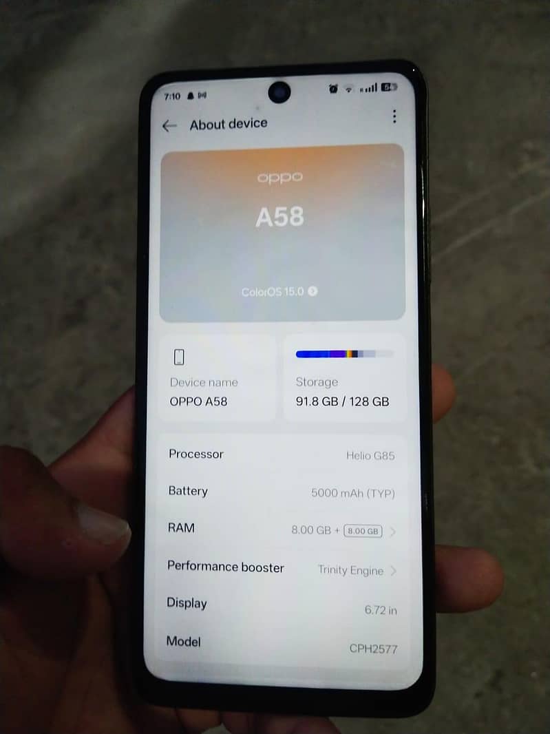 oppo A58 6