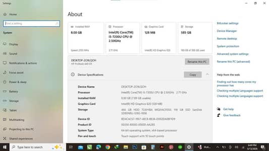 HP ProBook 440 G5