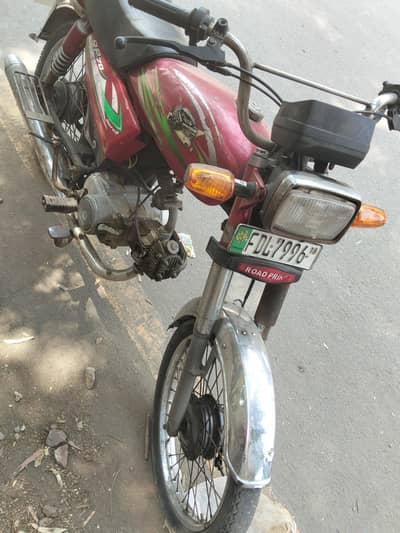 Road Prince bike 2018 model Faisalabad number
