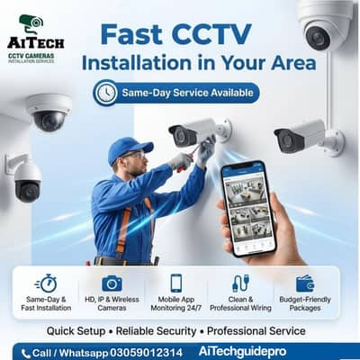 CCTV Camera Network installation Best Packages