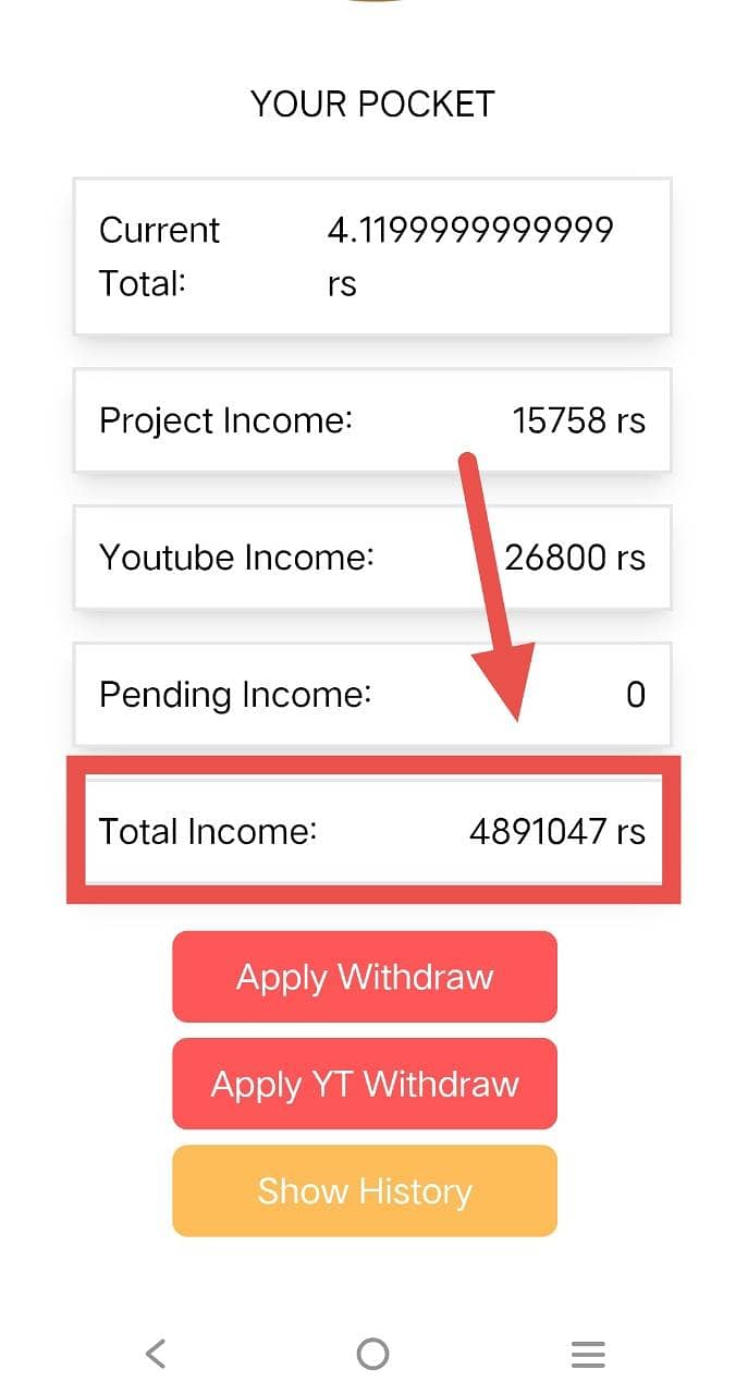 yt earning 0