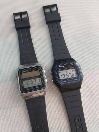 Casio F-91W & AL-180 Original