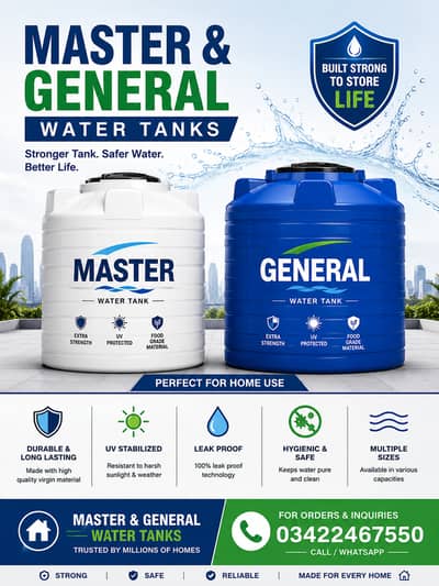 water tank / master water tank
