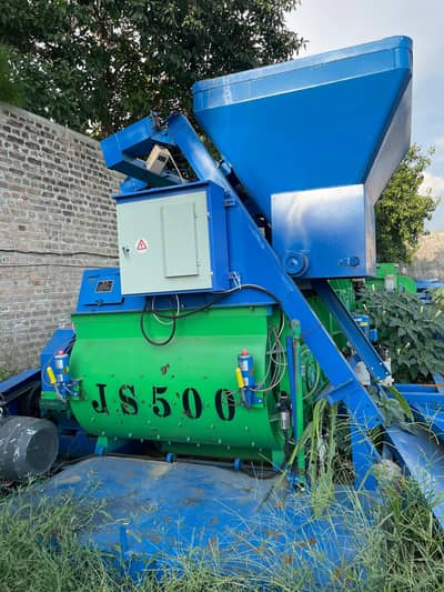 JS500 Concrete Plant | Reliable Heavy Construction Machinery