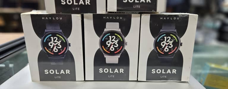 Haylou Solar Lite & Watch 2 Pro Smart Watch Brand New