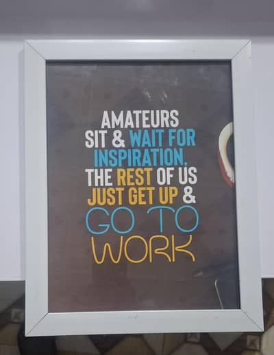 4 Wallposters with frame