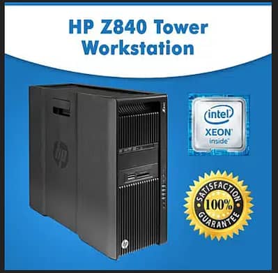 HP Z840 Tower Workstation Power for Gaming, Rendering, AI-Development