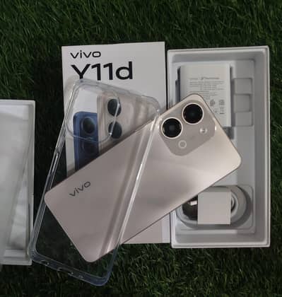 Vivo y11d only box open non active 6/128