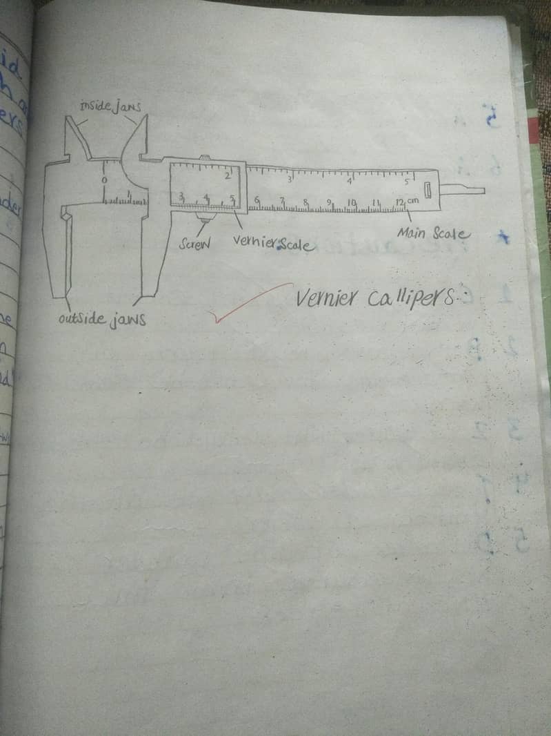 physics class 9 or 10 practical copy 2