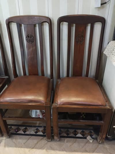 dining table and chairs
