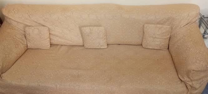 3+1+1 sofa set with covers