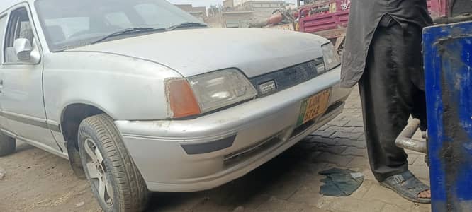 Daewoo racer 1993 model total genuine and re modified vehicle .