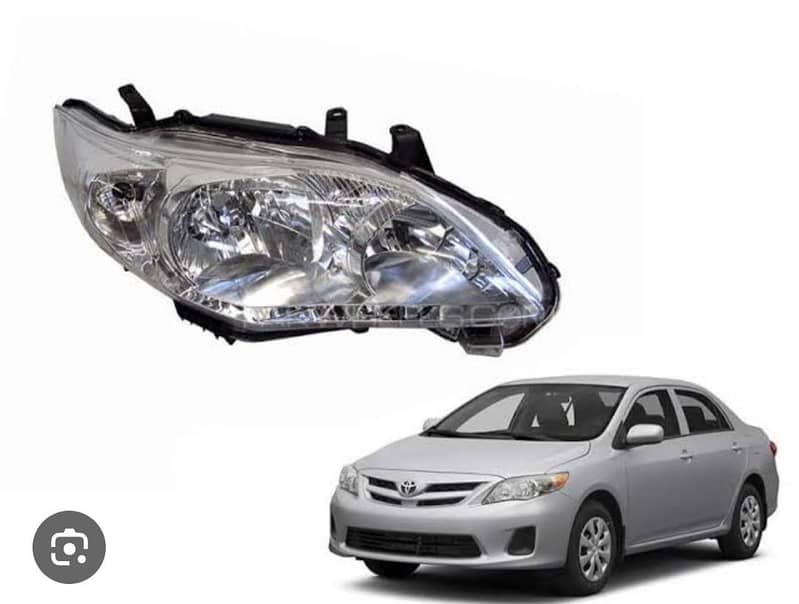 corolla 2012 head lights 0