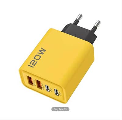 4 Port Charger for  different types of Mobilee