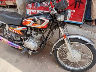 honda 125 2022 Karachi number