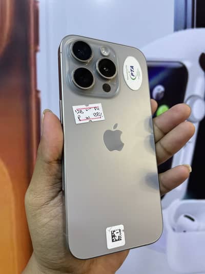 iphone 15 pro | 128 gb | Pta Approved | LLA Esim | 10/10 Condition
