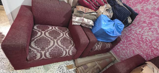 7 seater sofa set local made for urgent sell