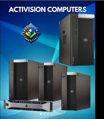 Dell 7910 Workstation for Gaming, Rendering, Editing, AI & Developers