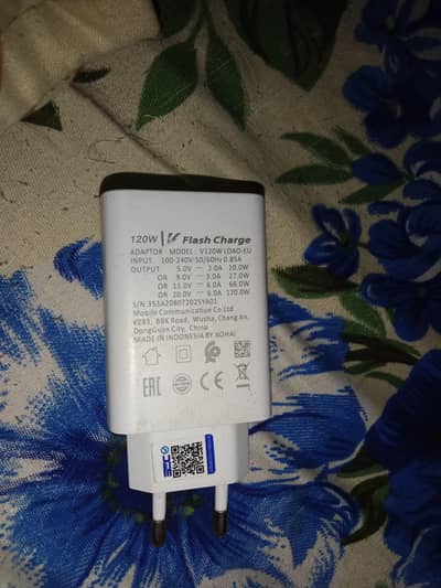 120 W Flash fast charger Dual fast engine