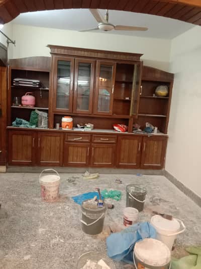 Ground floor portion for a small family for rent in I-10/4.