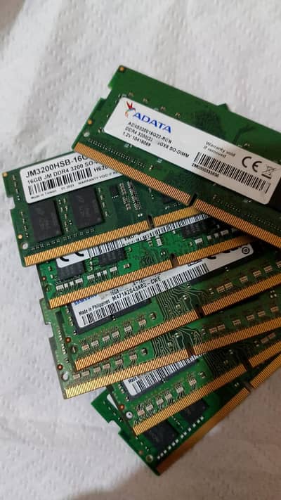 DDR 4 LAPTOP  16gb rams