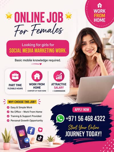  Part Time Online Job For Females