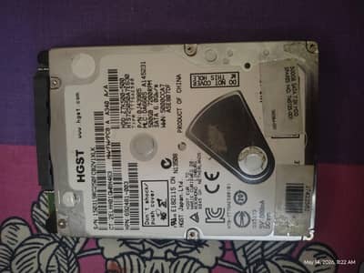 HGST 500GB LAPTOP HARD DRIVE
