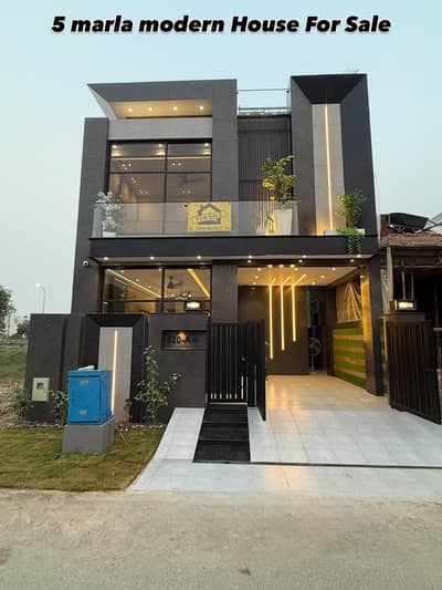 100% Original AD 5 Marla Modern Design House For Rent
