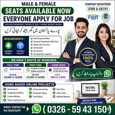 Writing job | Assignment work | part time Job | Online job | Home base