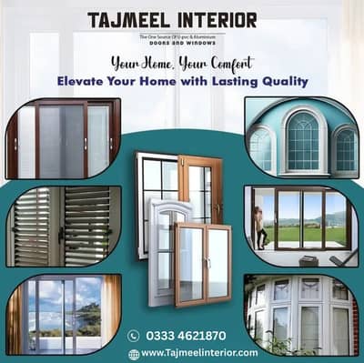 UPVC Windows | Aluminium Windows | Glass Work | Fabrication
