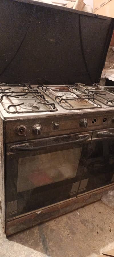 Used cooking range
