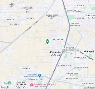 3 Marla Residential Plot For Sale In Abu Bakar Block Al-Kabir Town Phase 2 Demand 34 Lac