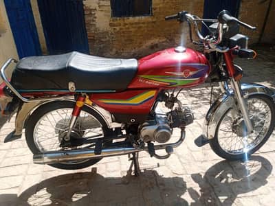 crown motorcycle 2017 model urgent sale chakwal number registered