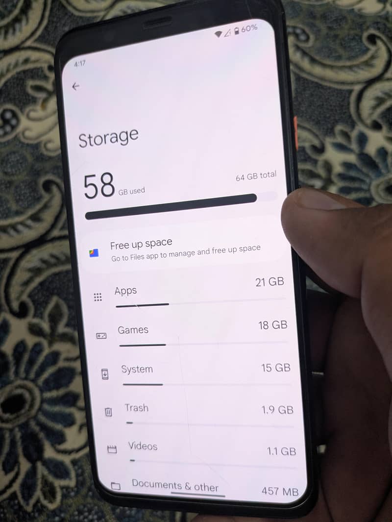 Google pixel 4xl 5