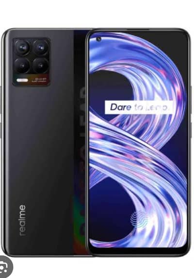 realme 8 dabba with 33vot charger