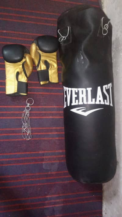 boxing bag 2glaves high quality