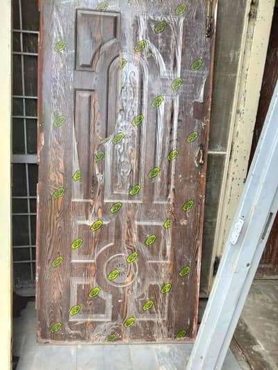 2 Wood Doors urgently sale 20.8 (sq. ft) & 18.5 (sq. ft)