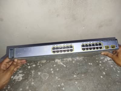 Cisco Catalyst 3750 Series PoE-24 Managed Network Switch