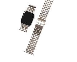 Luxury Silver Metal Chain Strap for Apple Watch / Smartwatch - High Qu