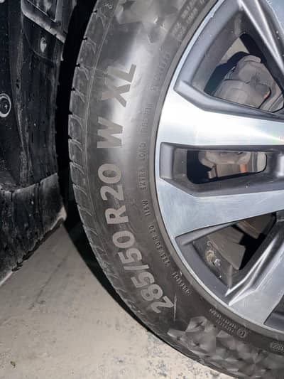 4 x Continental 285/50R20 Premuim Contact 6 tires