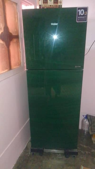 Haier HRF E-Star Series Fridge | 10 Years Warranty | Emerald Green