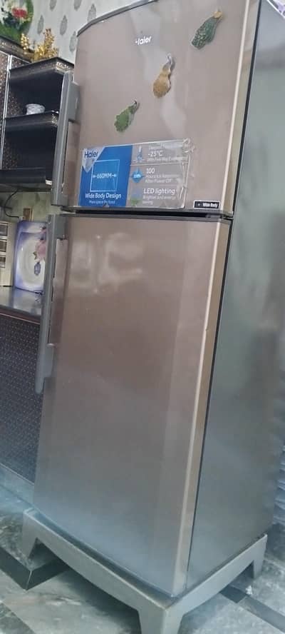 Haier Jambo size Fridge 10by10 condition working all ok