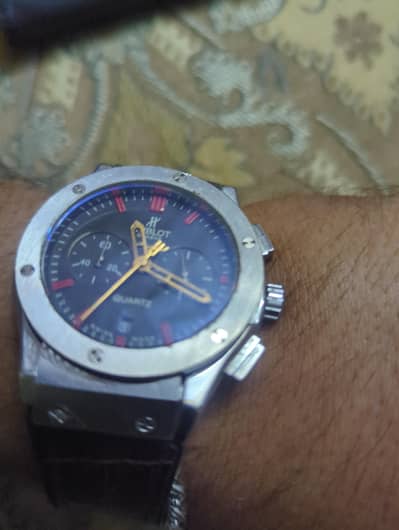 hublot fusion chronograph working