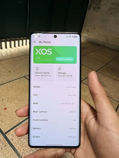 Infinix Hot 50 Pro + with box