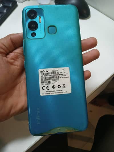 Infinix Hot 12 Play all okay with Box