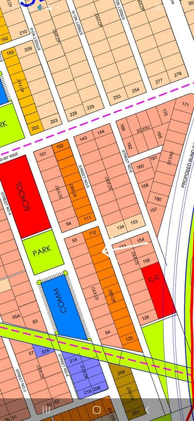 14.5 marla plot 4 sale on reasonable price DHA 4 SECTOR  HB  STREET 5