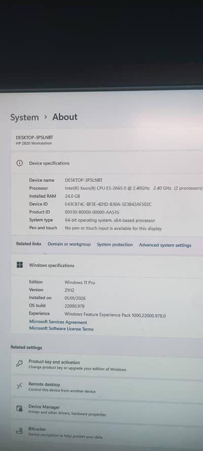HP Z820 Workstation For Sale