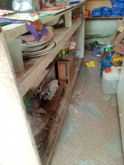 Wood glass counter for shop